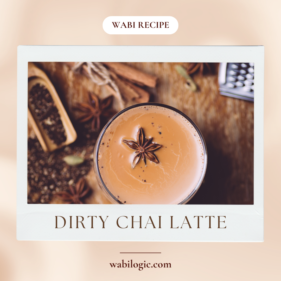 Wabi Coffee Recipe: Dirty Chai Latte