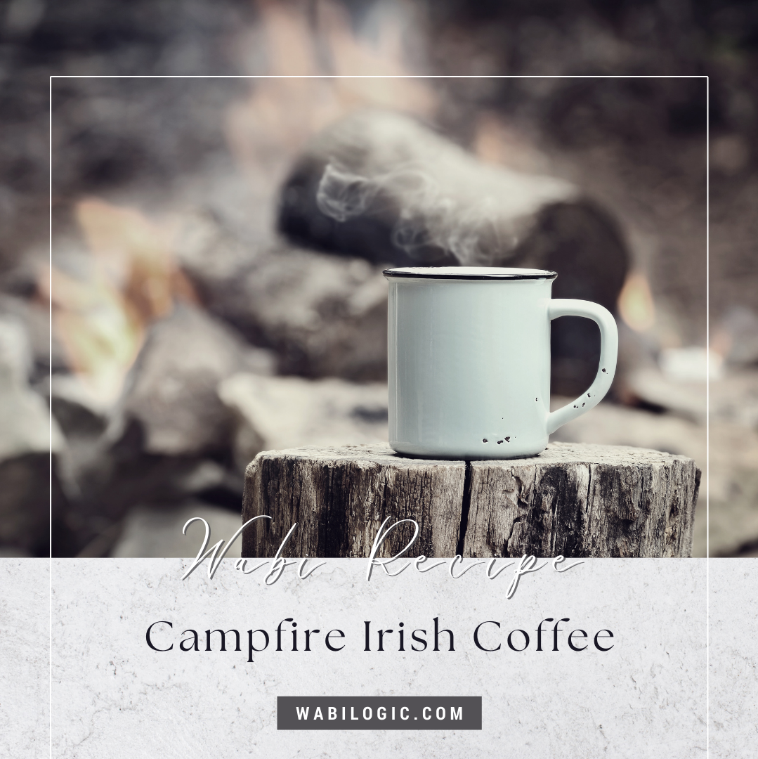 Wabi Coffee Recipe: Campfire Irish Coffee