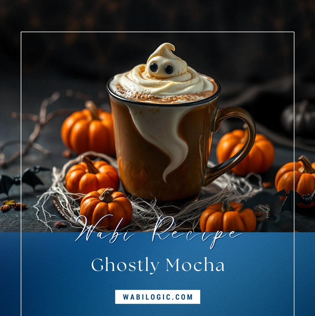 Wabi Coffee Recipes: Ghostly Mocha