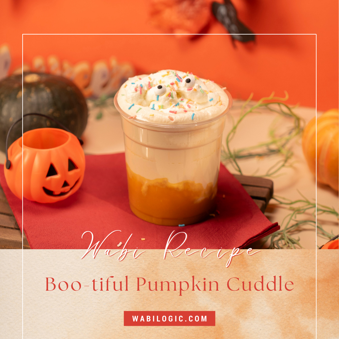 Wabi Coffee Recipes: Boo-tiful Pumpkin Cuddle