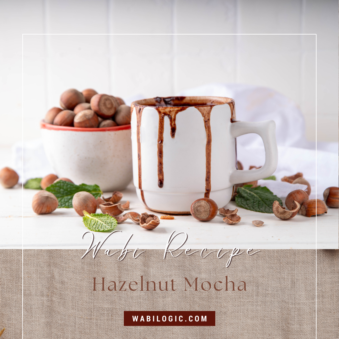 Wabi Coffee Recipes: Hazelnut Mocha