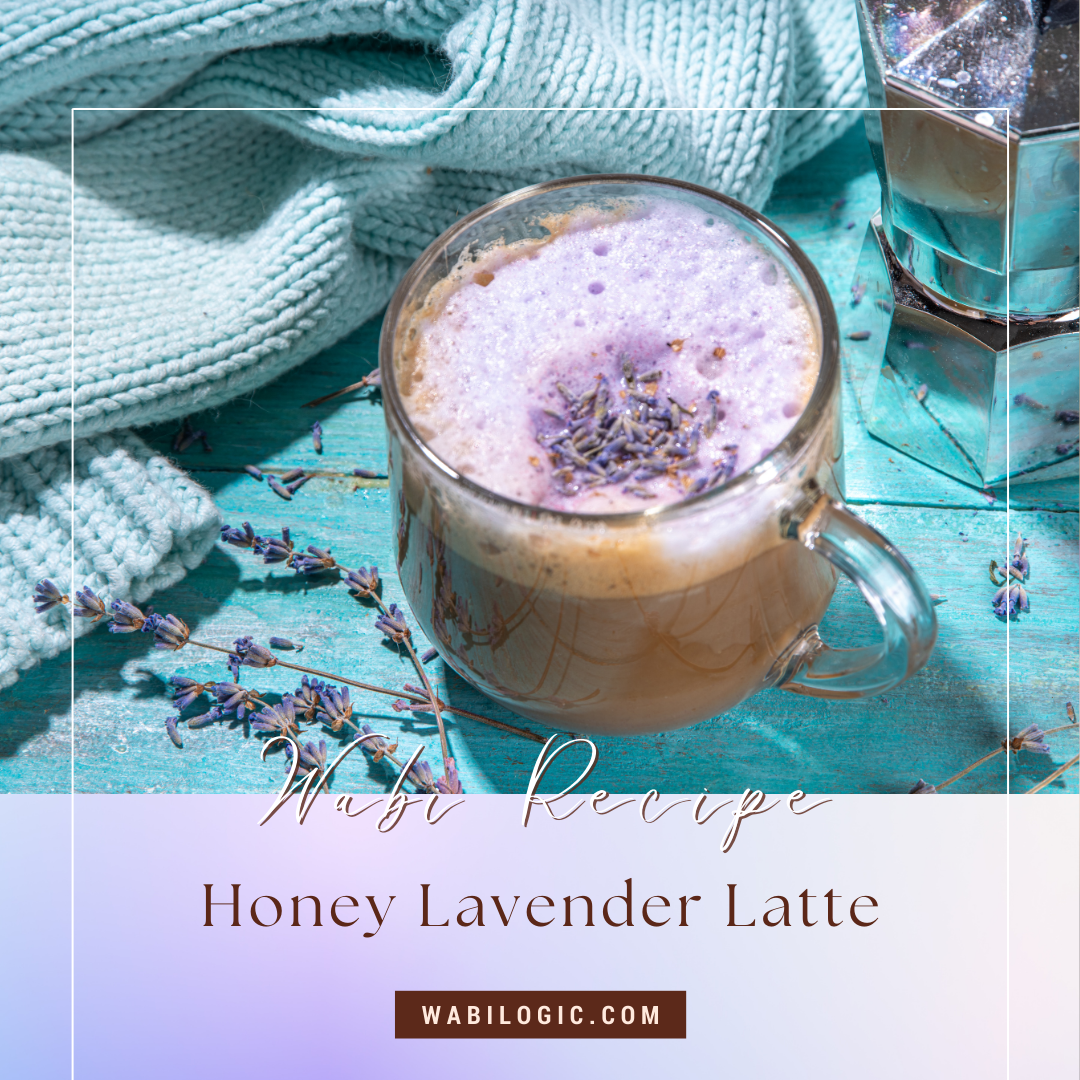 Wabi Coffee Recipes: Honey Lavender Latte