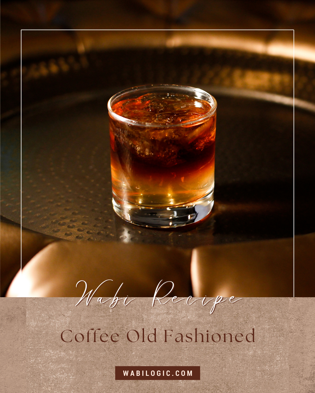 Wabi Coffee Recipes: Coffee Old Fashioned