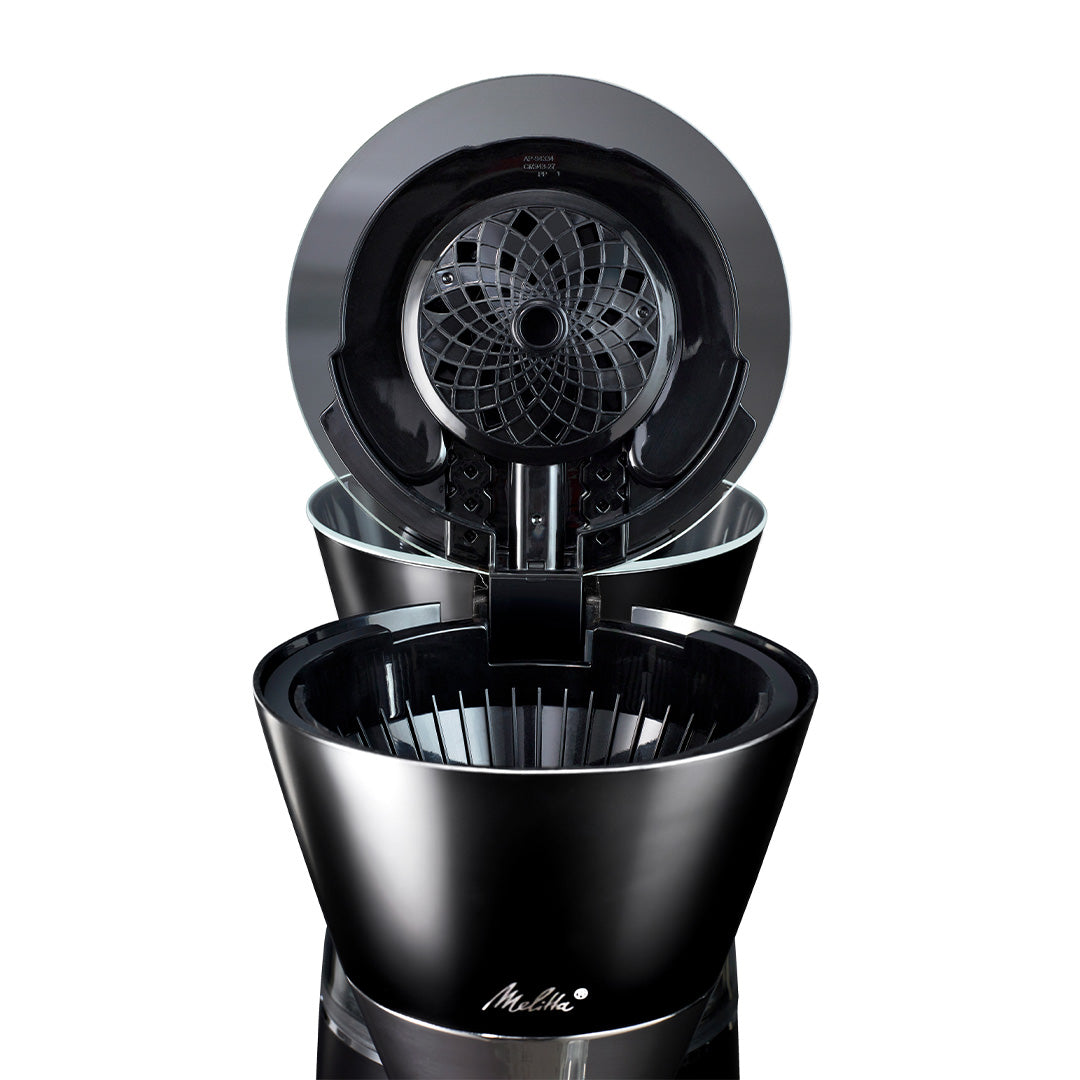 Aqua Optima Aurora 10 Cup Drip Coffee Maker & Coffee Machine - Black/Grey