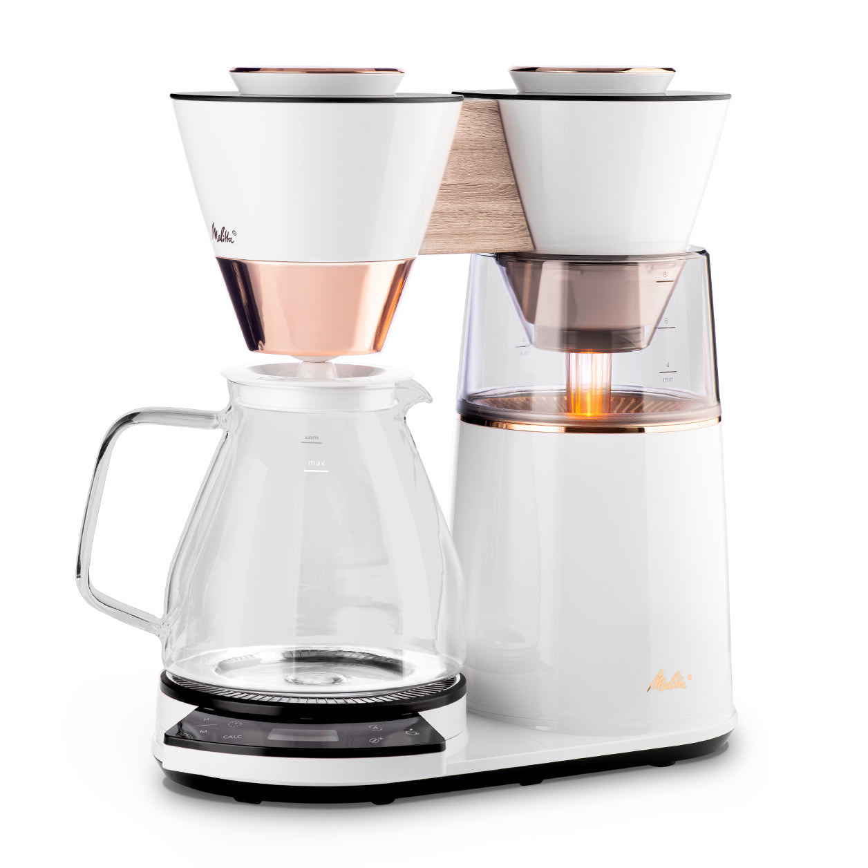 Melitta Senz V 2-Cup Pour-Over White Coffee Maker MEL-MSP002WULWH0 - The  Home Depot