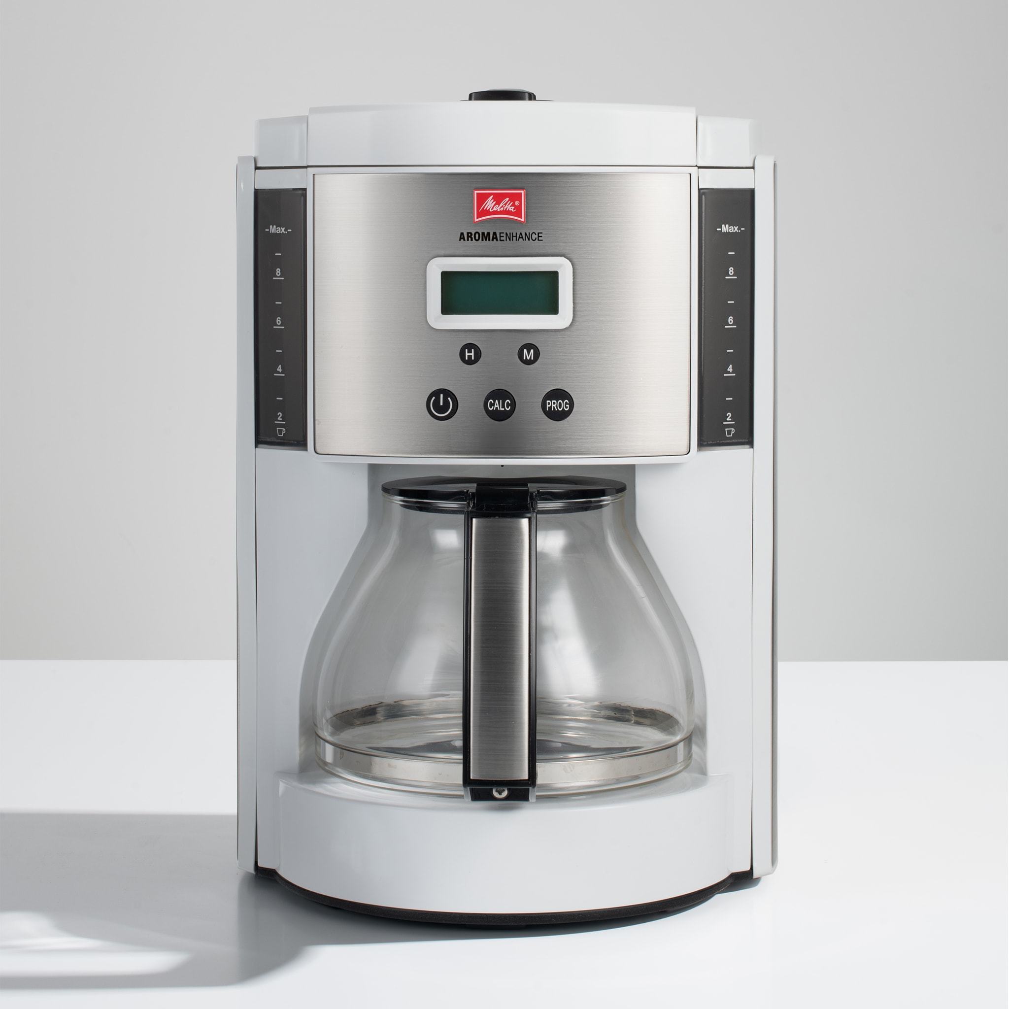 Melitta® Aroma Enhance Thermal White Coffee Maker